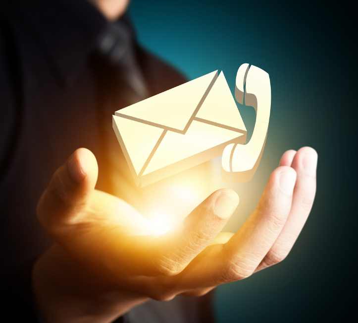 Contact form on JRS Solutions website