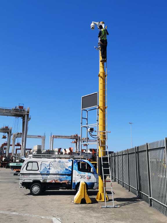 training technicians on-site